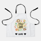 Nieuw in de dierentuin schort (Voorkant)