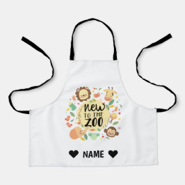 Nieuw in de dierentuin schort