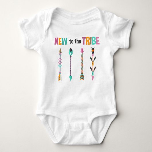 Nieuw in de Indische Tribe Arrows Romper (Voorkant)
