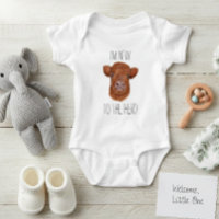 Nieuw in de Kudde Schotse Hoogland Kalf Baby