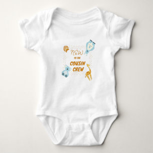 Nieuw in het babypak van de Neef Crew Romper