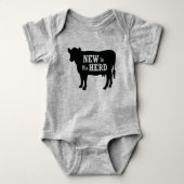 Nieuw in het Herd Baby Bodysuit-pak Romper (Voorkant)