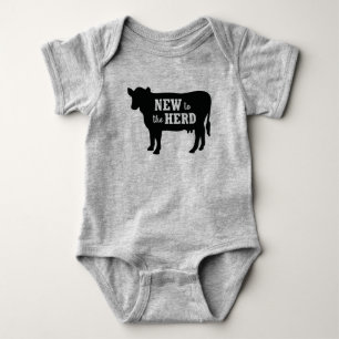 Nieuw in het Herd Baby Bodysuit-pak Romper