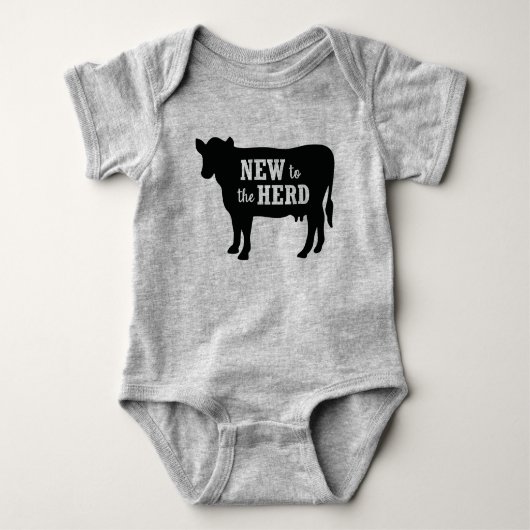 Nieuw in het Herd Baby Bodysuit-pak Romper (Voorkant)