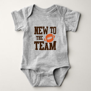 Nieuw in het team/Football Romper