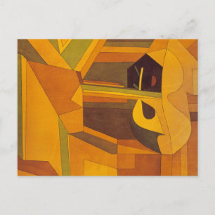 Nieuw in oktober door Paul Klee Briefkaart