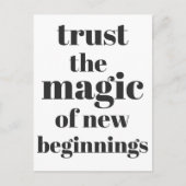 Nieuw Inspirerend citaat van het Koude van het Beg Briefkaart (Voorkant)