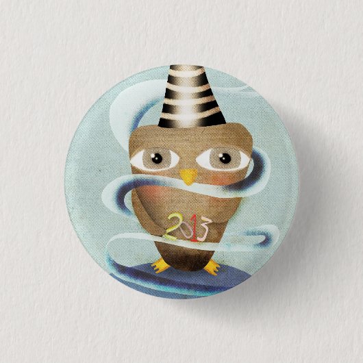 NIEUW JAAR 2013 RONDE BUTTON 3,2 CM (Voorkant)