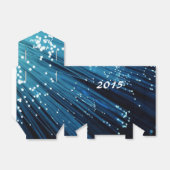 Nieuw jaar 2015 Shooting Stars Favor Box Bedankdoosjes (Uitgevouwen)