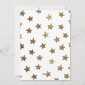 NIEUW JAAR 2021 | Bedrijfs Festive Gold Feestdagenkaart (Achterkant)