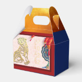 Nieuw jaar 2022: gedecormeerde Chinese tijger GFB0 Bedankdoosjes (Voorkant Zijde)