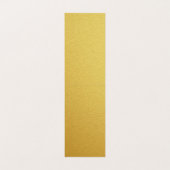 Nieuw jaar 2022: Gold Clouds Tiger papieren versie Visitekaartje (Binnenkant ongevouwen)