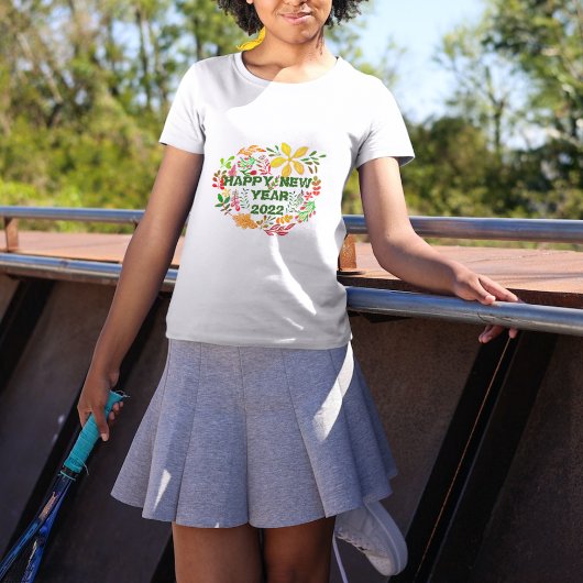 NIEUW JAAR 2022 MET PERSONALISERING T-SHIRT