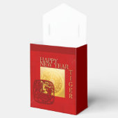 Nieuw jaar 2022 van de Chinese tijger Bedankdoosjes (Geopend)