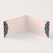 Nieuw jaar 2022 van de Chinese tijger FBC Visitekaartje (Binnen)