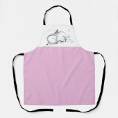 Nieuw jaar A van het schilderen van de buffelkok v Schort (Voorkant)