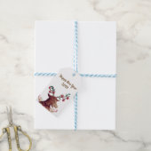 Nieuw jaar Aangepast cadeau-Label Cadeaulabel (Met Touw)