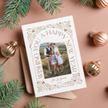 Nieuw jaar Arch Berry Neutral 3 Foto Collage