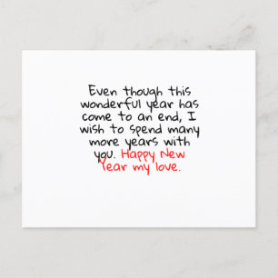 NIEUW JAAR BEKIJKEN BRIEFKAART