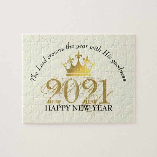 NIEUW JAAR BEKIJKEN | The Lord Crowns the Year | 2 Legpuzzel (Horizontaal)