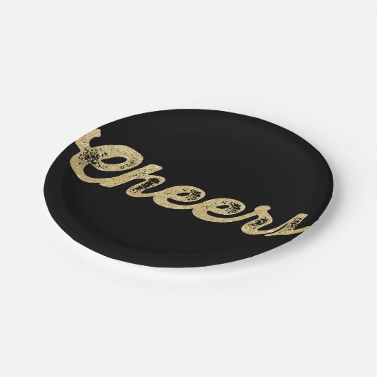 Nieuw jaar Bord op papier van de feestdag van de f (Gekanteld)