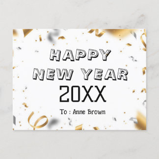 Nieuw jaar Briefkaart