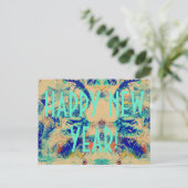 NIEUW JAAR! BRIEFKAART (Staand voorkant)