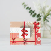 nieuw jaar briefkaart (Staand voorkant)