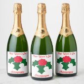 Nieuw jaar Champagne Label Set Sparkling Wijnetiket (Flessen)