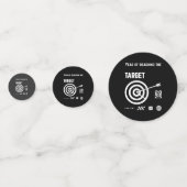 nieuw jaar confetti (Achterkanten)