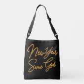 Nieuw Jaar Dezelfde God Crossbody Tas (Achterkant)