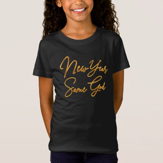 Nieuw Jaar Dezelfde God T-shirt (Voorkant)