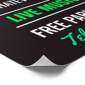 Nieuw jaar Eve Club/Society Bash voegt Logo advert Poster (Hoek)