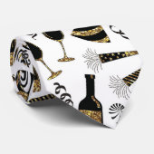 Nieuw jaar Eve stropdas (Opgerold)