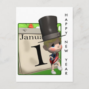 NIEUW JAAR! FEESTDAGENKAART