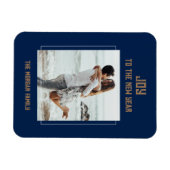 Nieuw jaar Flexibele fotomagneet Magneet (Horizontaal)