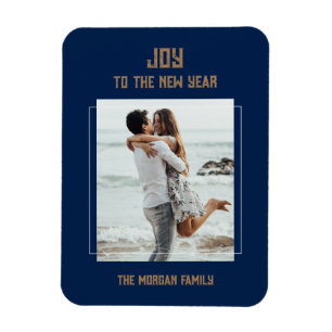 Nieuw jaar Flexibele fotomagneet Magneet
