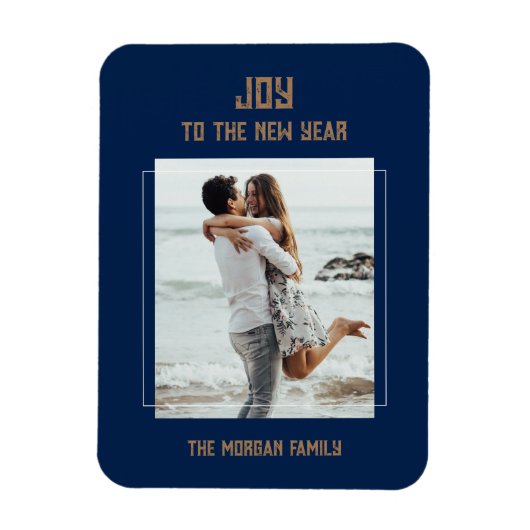 Nieuw jaar Flexibele fotomagneet Magneet (Verticaal)