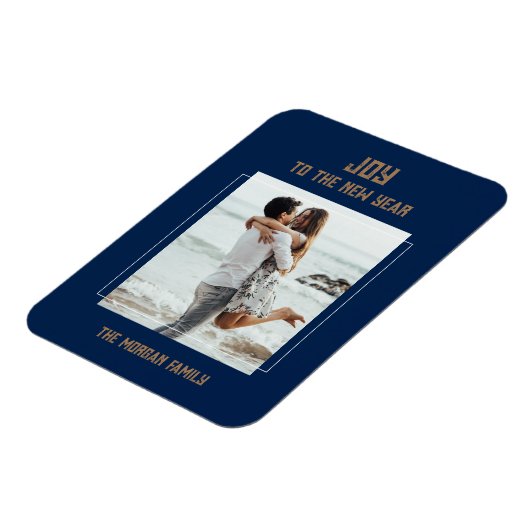 Nieuw jaar Flexibele fotomagneet Magneet (Linkerzijde)