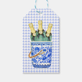 Nieuw Jaar Ijsemmer Chinoiserie Grandmillennial Cadeaulabel