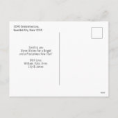 Nieuw jaar is een lange tijd geweest en heeft het  feestdagenkaart (Achterkant)