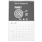 nieuw jaar kalender (Mar 2027)