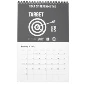 nieuw jaar kalender (Feb 2027)