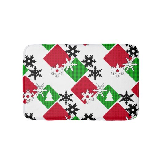 Nieuw jaar, Kerstmis Badmat (Voorkant)