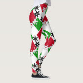 Nieuw jaar, Kerstmis, kerstdecor Leggings (Rechts)
