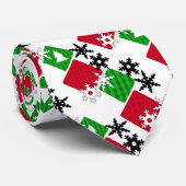 Nieuw jaar, Kerstmis, kerstdecor Stropdas (Opgerold)