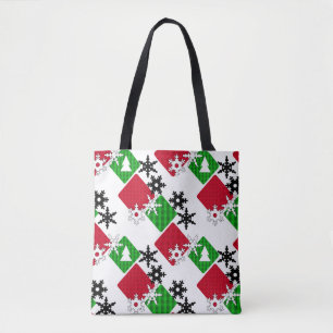 Nieuw jaar, Kerstmis, kerstdecor Tote Bag