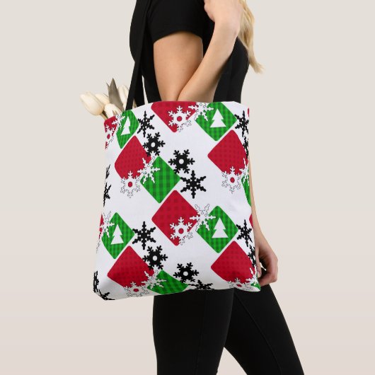 Nieuw jaar, Kerstmis, kerstdecor Tote Bag (Dichtbij)