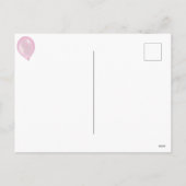 Nieuw Jaar Kitten Klok Briefkaart (Achterkant)