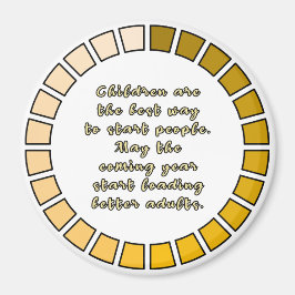 Nieuw jaar laden magneet